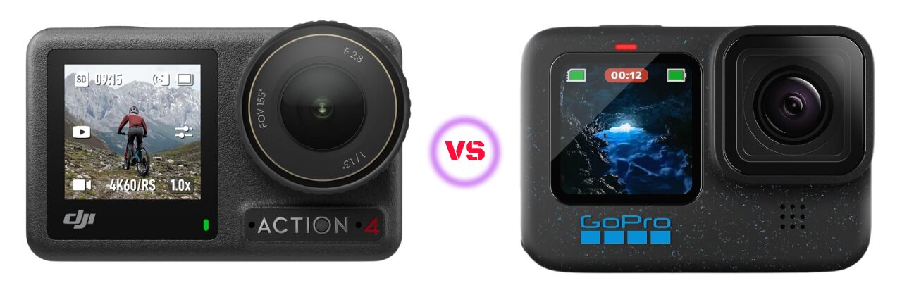 DJI Action 4 vs. GoPro Hero 12