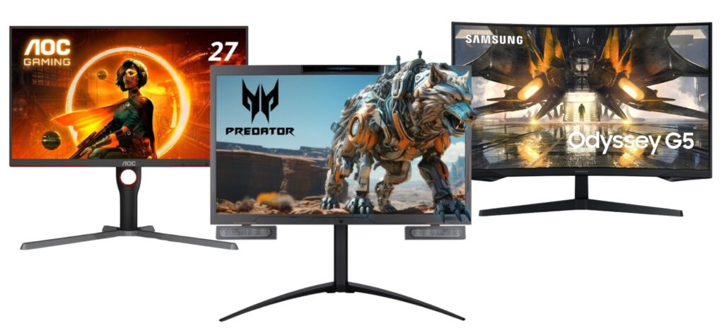 a sets best gaming monitors