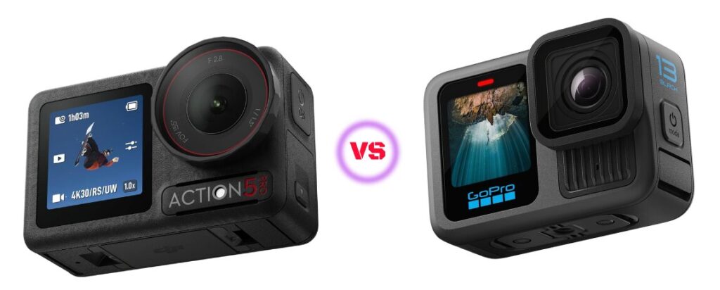 DJI Osmo Action 5 vs. GoPro Hero 13