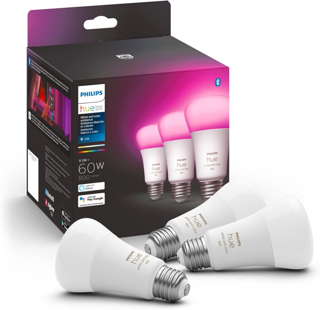 Philipps Hue A19 Smart Bulb