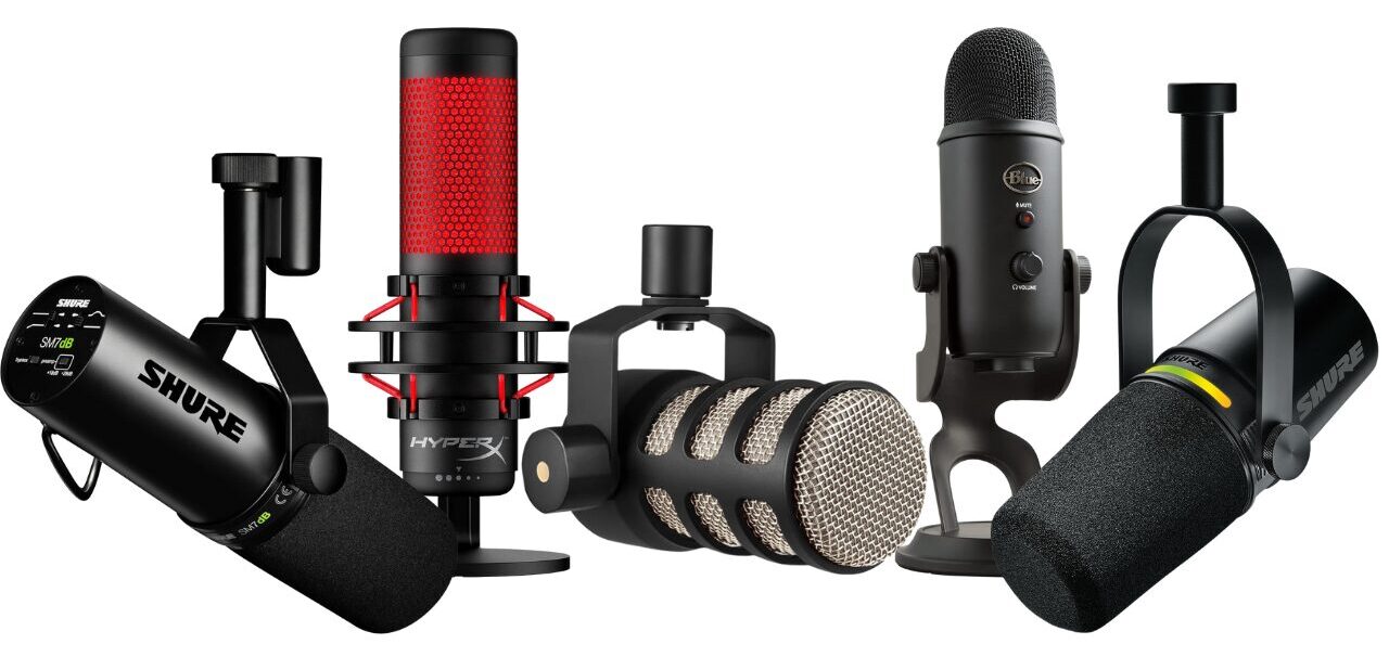 Best Podcasting Microphones e1735395467269