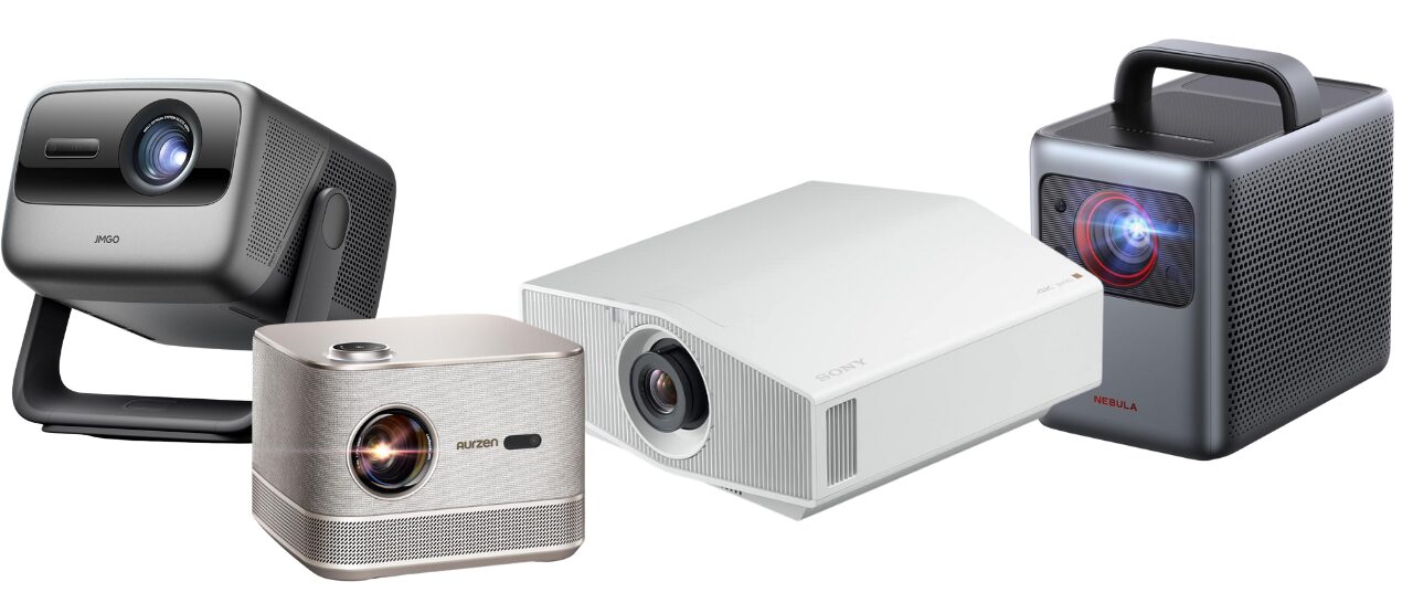 a group of best projectors 